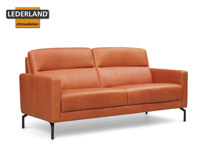 Lederland UTRECHT Showroommodel Model Gibbons 2,5 zits met zitdiepteverstelling